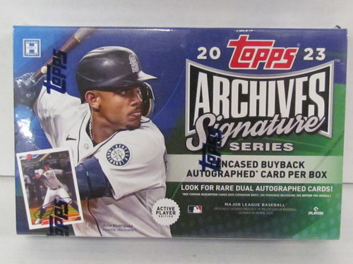 2023 Topps Archives Signature Series Active Player Edition Baseball Hobby Box