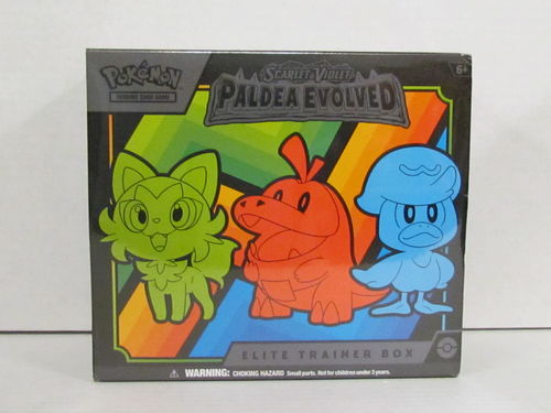 Pokemon Scarlet & Violet Paldea Evolved Elite Trainer Box