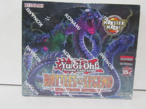 YuGiOh Battles of Legend Monstrous Revenge 1st Edition Booster Box