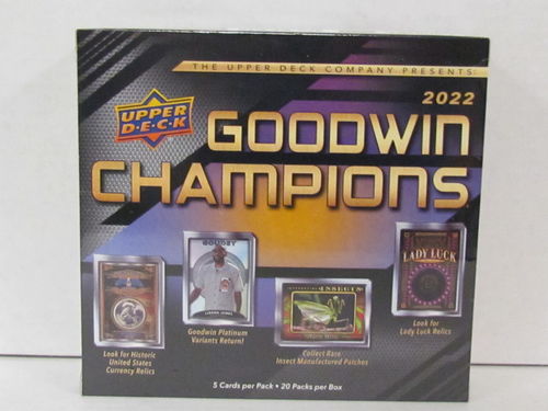 2022 Upper Deck Goodwin Champions Hobby Box