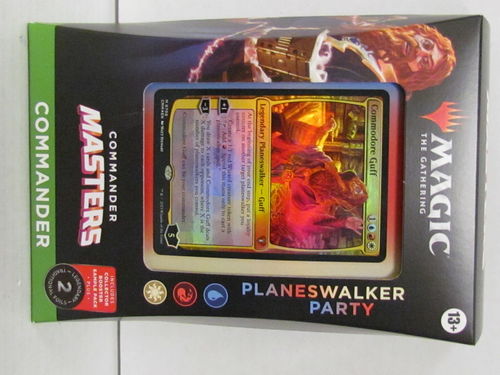 Magic the Gathering Commander Masters Commander Deck PLANESWALKER PARTY