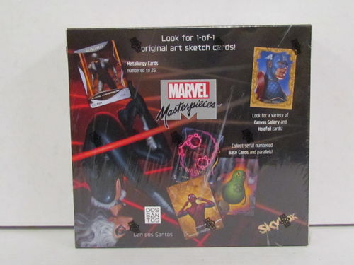 Upper Deck Marvel 2022 Masterpieces Trading Cards Hobby Box
