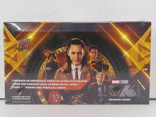 Upper Deck Marvel 2023 Marvel Studios Loki Trading Cards Hobby Box