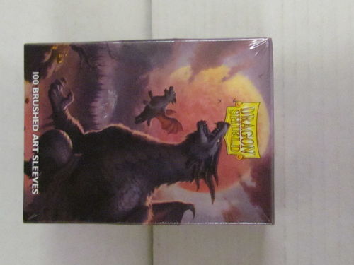 Dragon Shield Card Sleeves 100 count box HALLOWEEN 2023 Art AT-12100