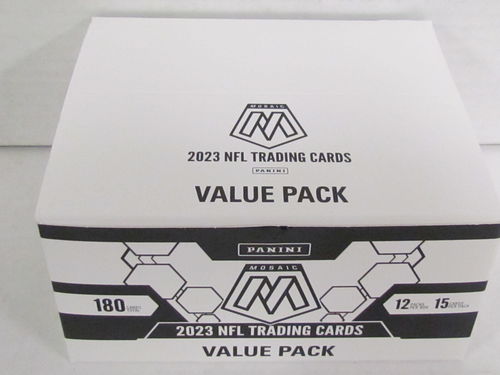 2023 Panini Mosaic Football Value Pack Box