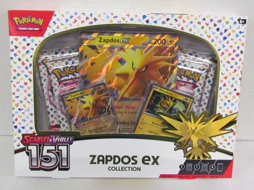 Pokemon 151 Ex Box ZAPDOS