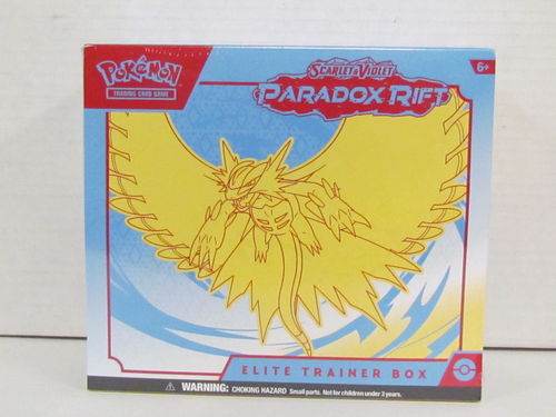Pokemon Scarlet & Violet Paradox Rift Elite Trainer Box ROARING MOON
