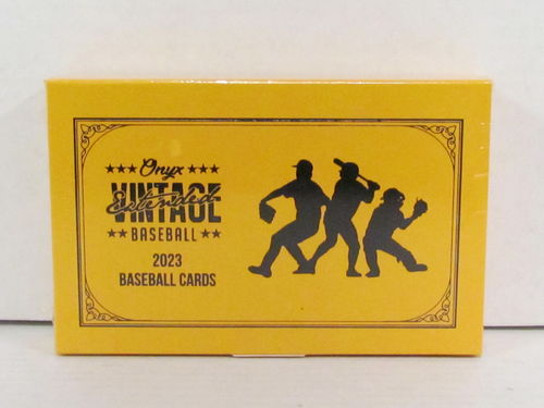 2023 Onyx Vintage Extended Baseball Box