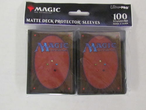 Ultra Pro Deck Protecters Pro Matte 100 count package Magic Card Back #86954