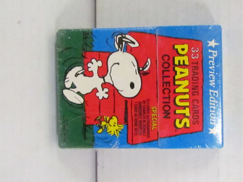 1992 Tuff Stuff Peanuts Collection Preview Edition Trading Card Set