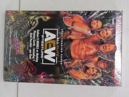 2023 Upper Deck AEW Wrestling Trading Cards Hobby Box