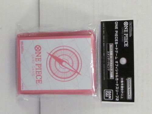 One Piece Deck Sleeves 60 count package STANDARD PINK