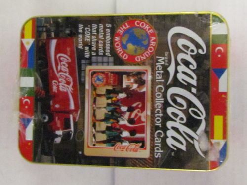 Metallic Impressions Coca-Cola Coke Around the World Tin