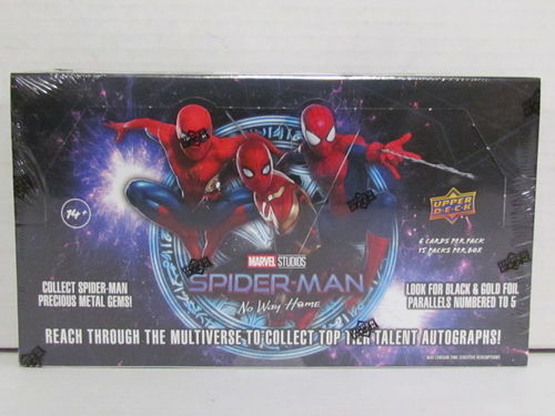 Upper Deck Marvel Spider-man No Way Home Trading Cards Hobby Box