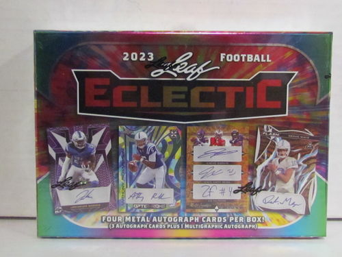 2023 Leaf Eclectic Football Hobby Box