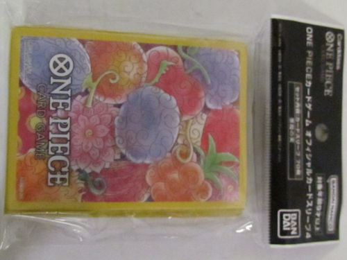 One Piece Deck Sleeves 60 count package DEVIL FRUITS