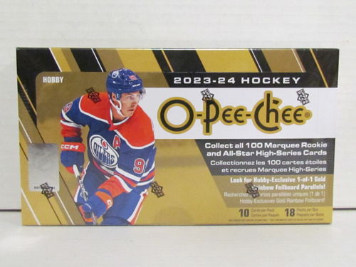 2023/24 Upper Deck O-Pee-Chee (OPC) Hockey Hobby Box