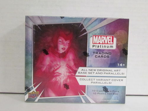 Upper Deck Marvel 2024 Platinum Trading Cards Hobby Box