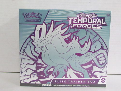Pokemon Scarlet & Violet Temporal Forces Elite Trainer Box FLUTTER MANE